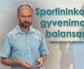 sportininko gyvenimo balansas