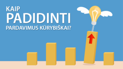 kaip padidinti pardavimus kurybiskai?