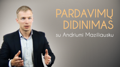 pardavimu didinimas