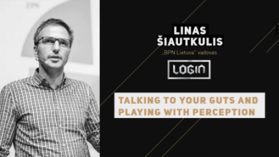 login 2016: talking to your guts and playing with perception