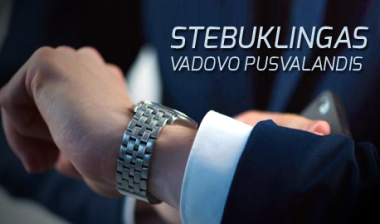 stebuklingas vadovo pusvalandis