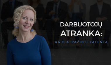 darbuotoju atranka (i dalis). atrankos kriterijai