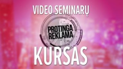 protinga reklama pilnas 6 val. kursas